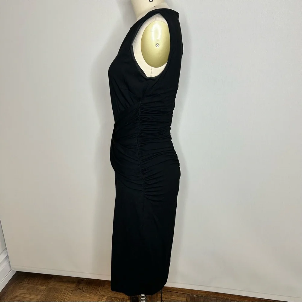 Cache Ruched Bodycon Dress - Picture 4 of 10
